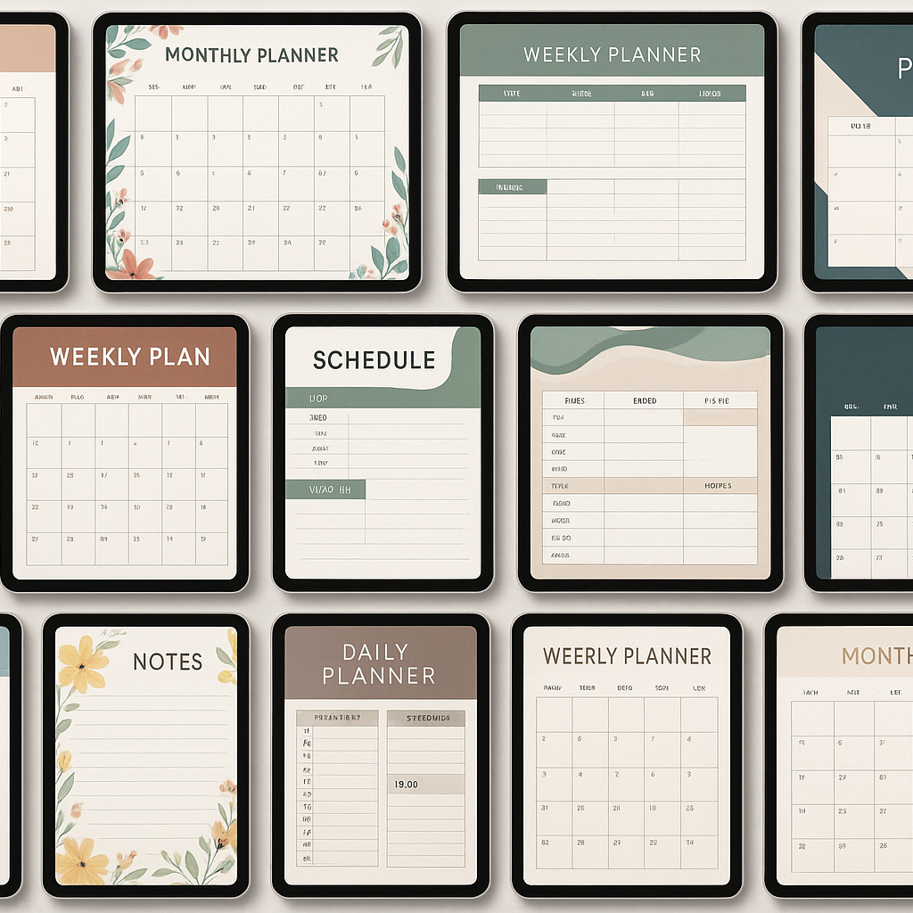 Digital Planners bulk